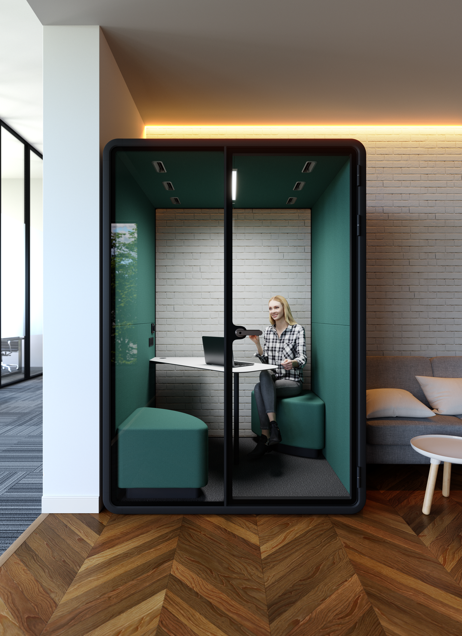 office meeting pods
